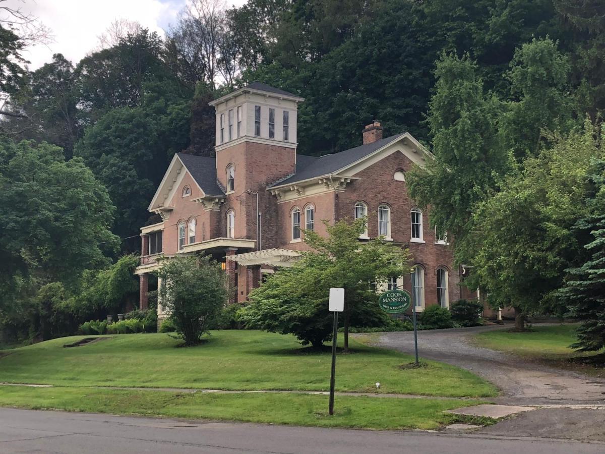 Montour Falls Cook Mansion Bed & Breakfast מראה חיצוני תמונה